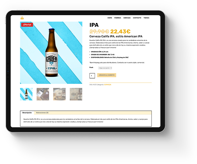 Cervezas Califa - imagen 2