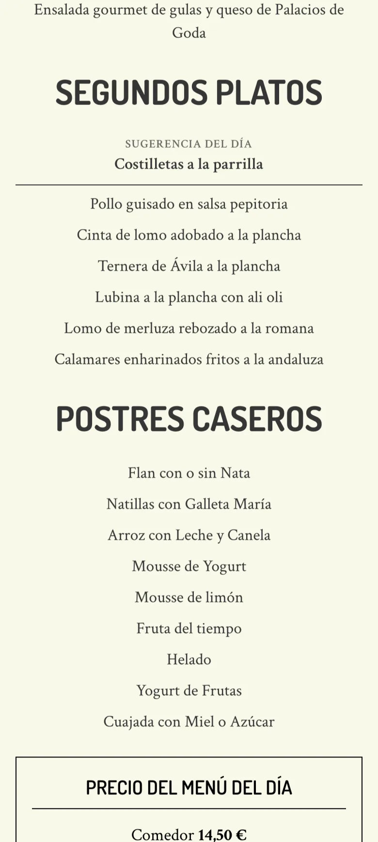 Restaurante Bar Sur — detalle 2